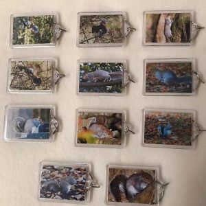 Keyrings made by Jo Risdon