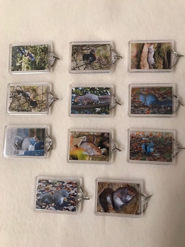 Keyrings made by Jo Risdon