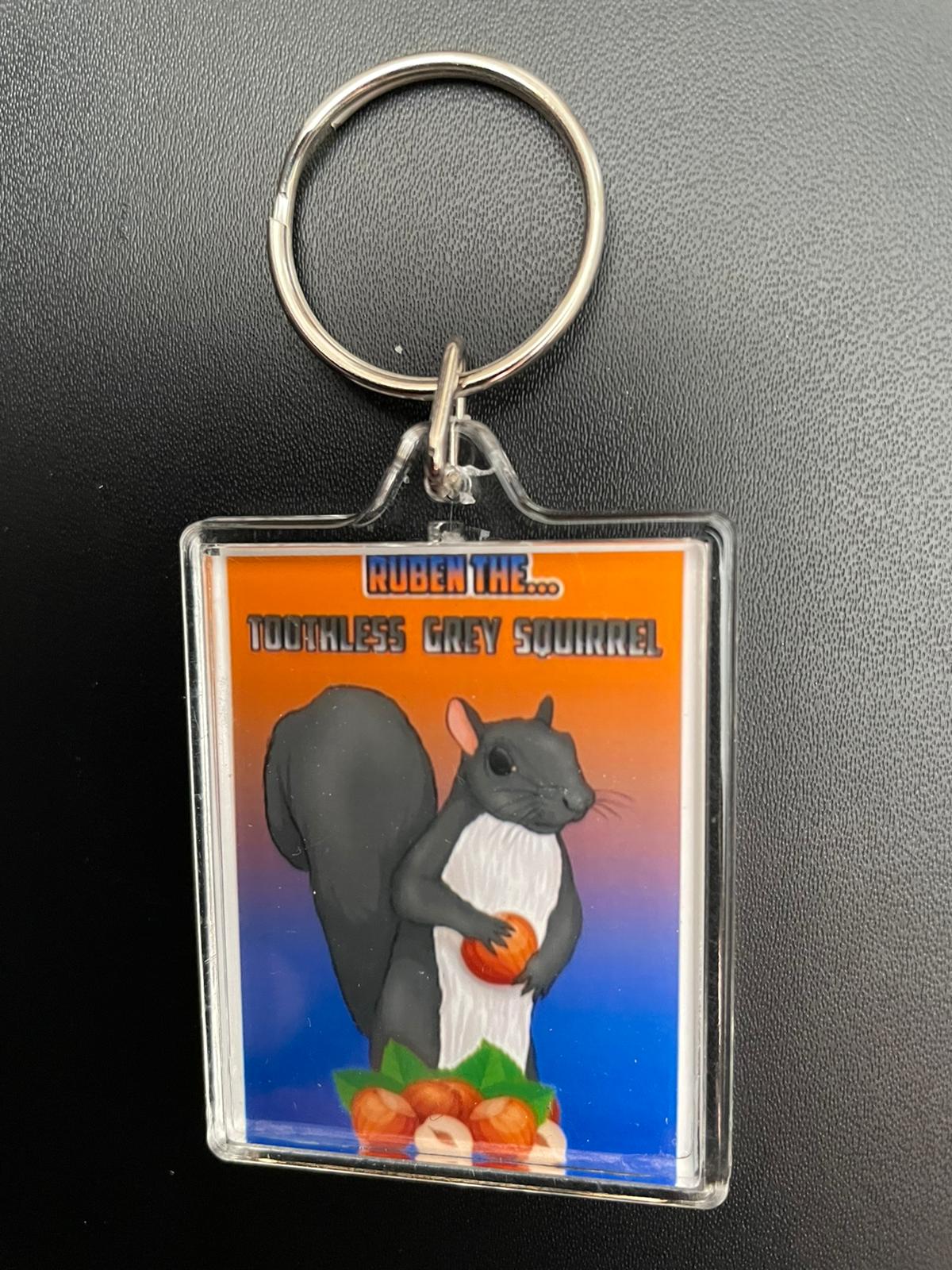 Squirrel keyring sale