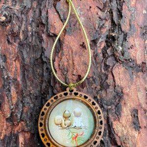 Squirrel Angel Hanging Decoration